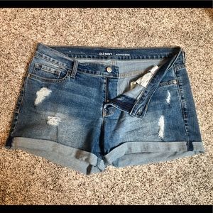 Old Navy Boyfriend Denim shorts